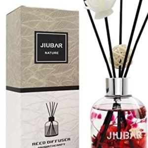 JIUBAR NEW Rose Flower Reed Diffuser